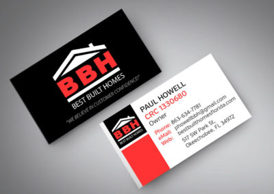 Home Builder Business Card